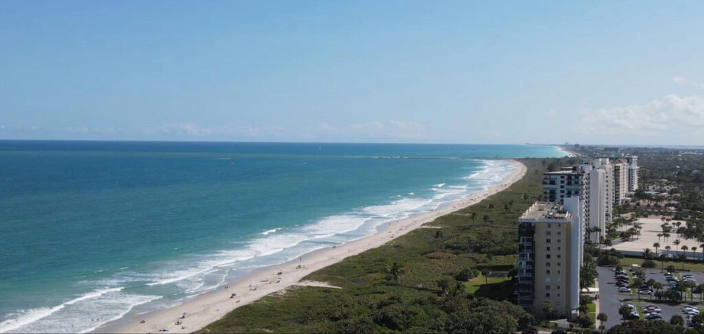 North Hutchinson Island Fort Pierce Inlet, Fort Pierce Beaches - Drone