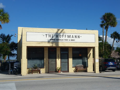 The Hoffman, Waterfront Restaurant and Bar serving German Food located on the River in Jensen Beach Florida