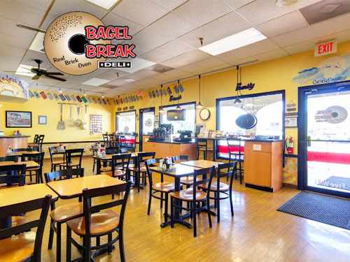 Bagel Break, Bagel Restaurant in Stuart Florida