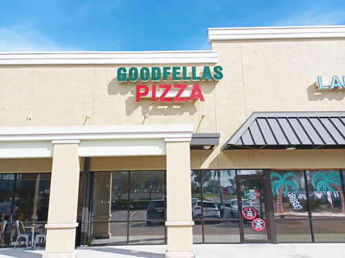 Goodfellas Pizza, Downtown Jensen Beach Florida