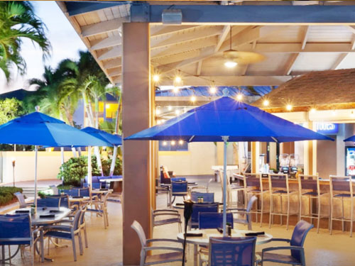 Latitudes Tiki Bar and Grill on Hutchinson Island, Stuart Florida