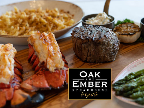 Oak and Ember Steakhouse by Kyle G located in Downtown Stuart Florida