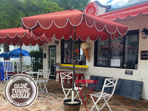Olde Towne Grille Downtown Stuart Florida