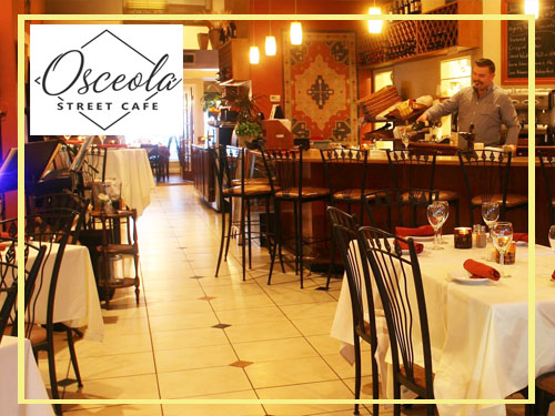 Osceola Street Cafe, Downtown Stuart, Florida Restaurant