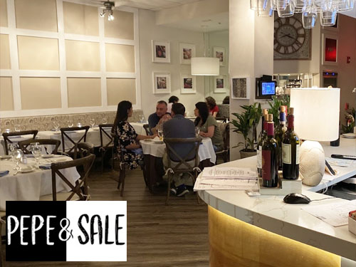Pepe and Sale, Italian Restaurant Stuart FL located in downtown Stuart Florida