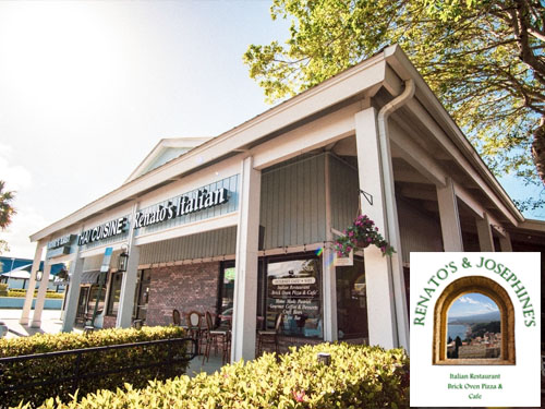 Renato's and Josephine's Restaurant, Italian cuisine, Stuart Florida