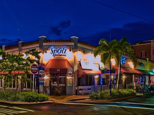 Spritz City Bistro, Downtown Stuart Florida Restaurant and Bar
