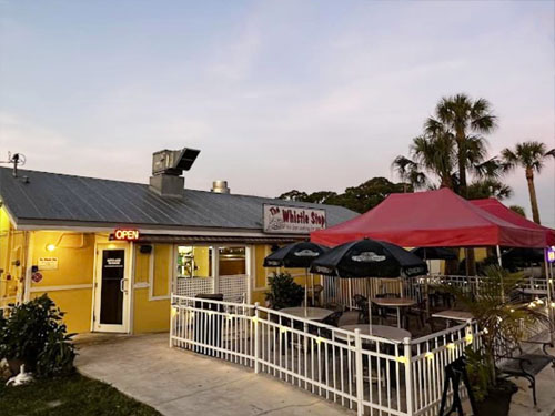 The Whistle Stop Seafood and Sandwich Restaurant Port Salerno Florida, Stuart FL